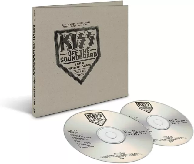 Kiss Off The Caja de Resonancia en Vivo Virginia Playa Doble CD Nuevo & Sellado