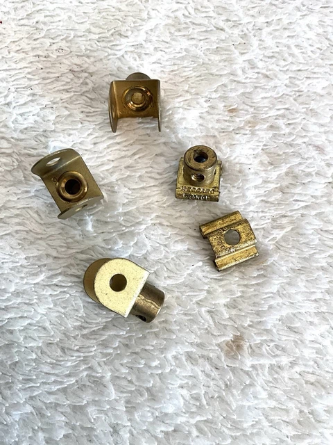 LOT DE CHAPES ARTICULATION ET ACCOUPLEMENTS MECCANO - PIÈCES DÉTACHÉES VINTAGE