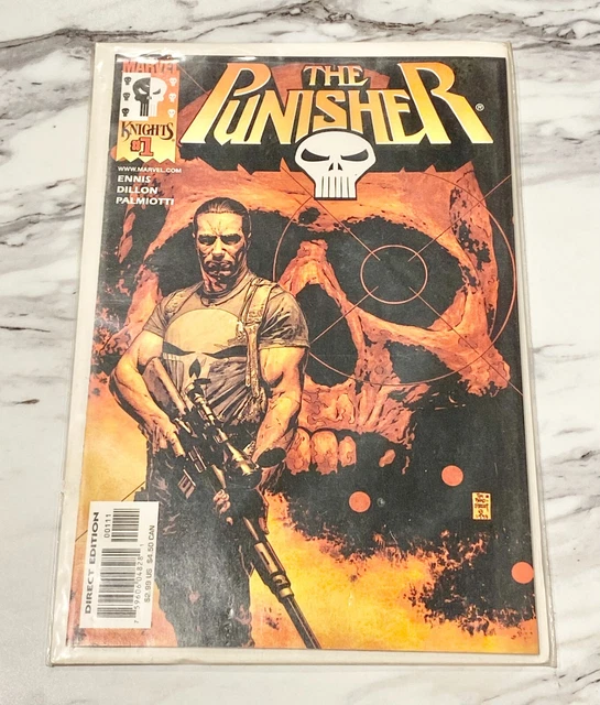The Punisher by Garth Ennis Vol. #3 ISSUE #1-4 Marvel Knights Great Shape VG 2