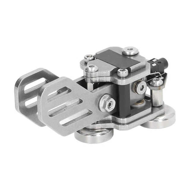 Mini CW Key Double Paddle Telegraph Key Automatic Morse Code Transmitter Key