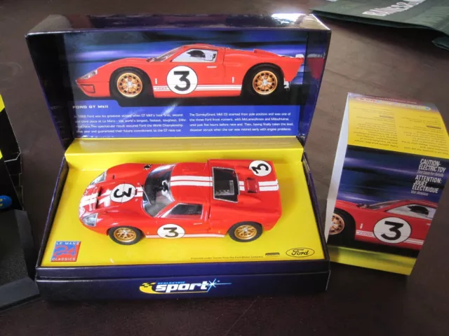 Scalextric Ford GT40 Limited Boxed Edition C2509 1/32 Slot Car