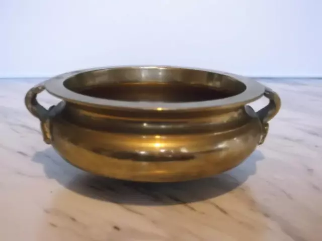 Early To Mid 20Th Century Chinese Bronze Censer , Insence Burner . M2425
