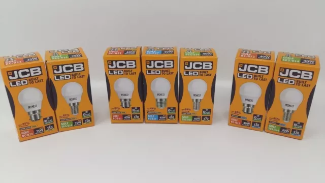 25w40w LED Round Golf JCB Light Bulbs BC B22 ES E27 SES E14 Bulb Great Value!