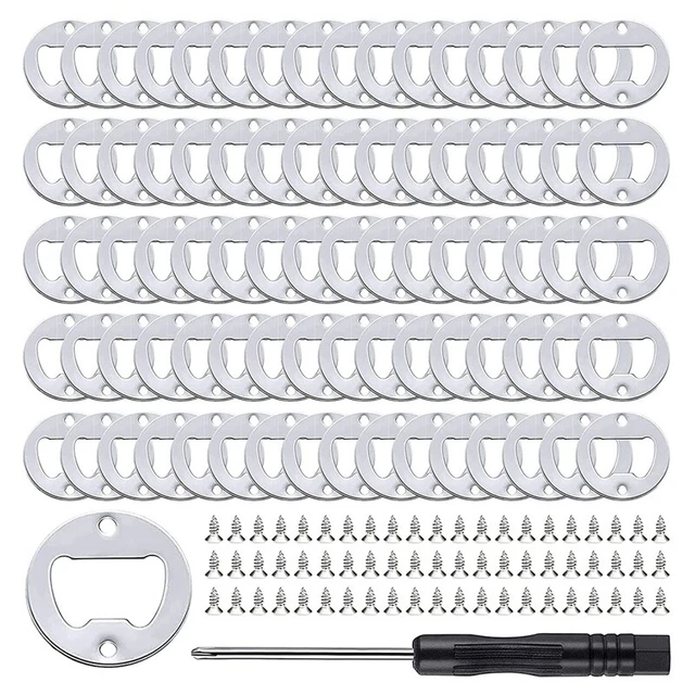 80 Set di Kit di Inserti per Apribottiglie DIY, Accessori per Parti Hardwar N5X9