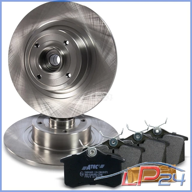 2 Disques De Frein Arrière Pleins 260 Mm Pour Renault Grand Scenic 3 - Neufs BESTPRICE