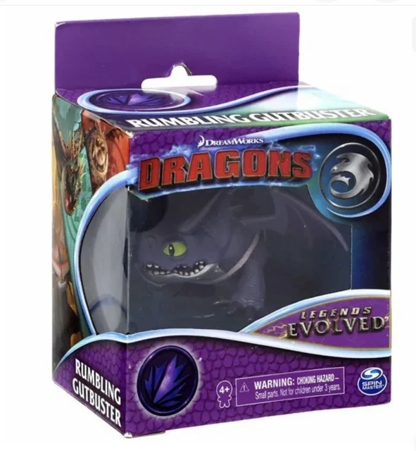 NEW - How to Train Your Dragon Legends Evolved 2 Inch Rumbling Gutbuster Figure