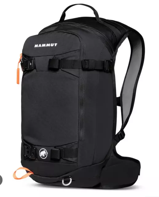 Mammut Nirvana 25L backpack skiing snowboarding back country black camping Mammut Nirvana 25L backpack skiing snowboarding back country black camping