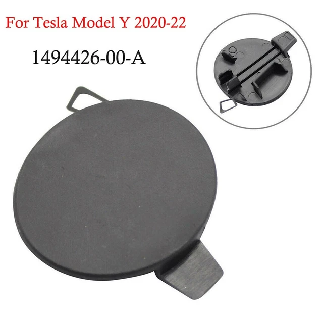Cache De Crochet De Remorquage Pour Smart Fortwo 453 (2015-2019) - Housse ABS Noire Ou Blanche, Remplace OEM 4538854500