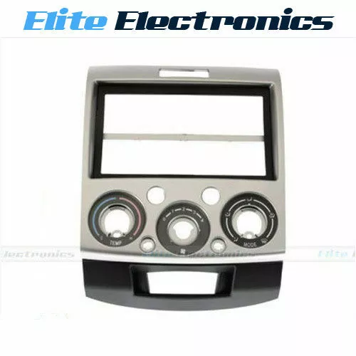 Champagne Double Din Facia Kit Car Dash Radio Headunit For Mazda Bt-50 2007-10