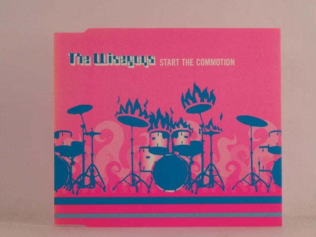 THE WISEGUYS START THE COMMOTION (C10) 3 Track CD Single including