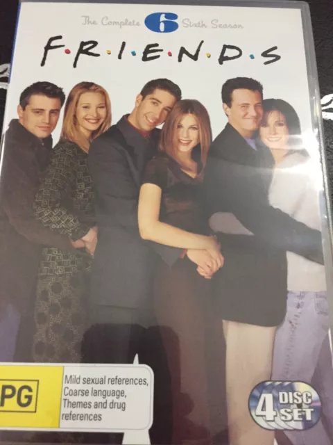FRIENDS THE COMPLETE Sixth Season Bluray Region B Free Postage Australian  Seller $9.99 - PicClick AU