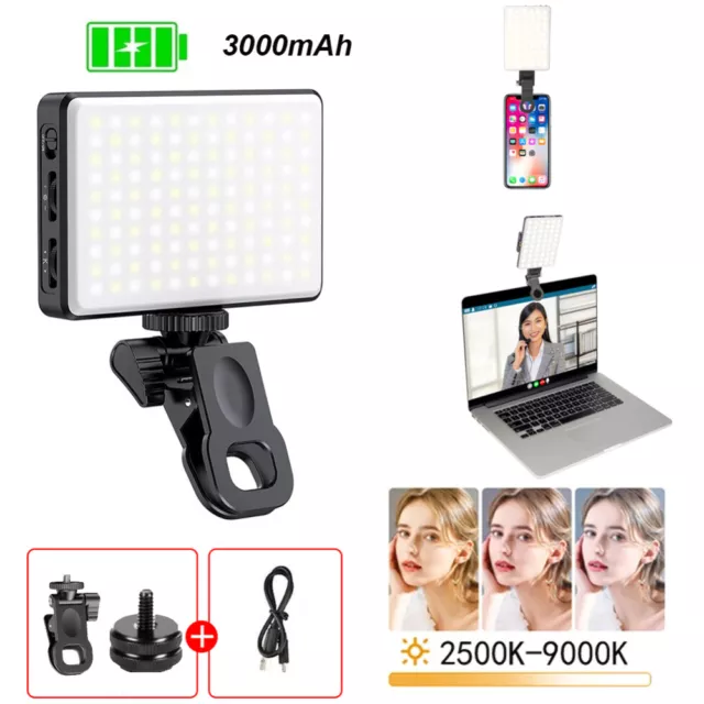 120LED LED Video Light Mobile Phone Selfie Fill Light Dimmable 2500K-9000K AU