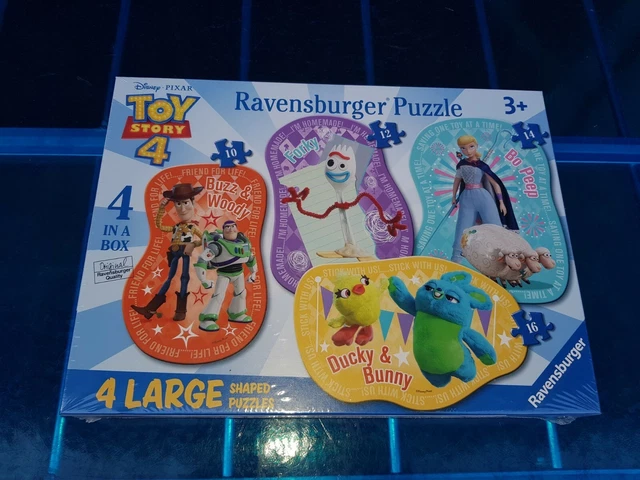 RAVENSBURGER 6835 DISNEY Pixar Puzzle Toy Story 4 4 Puzzles EUR 7,99 ...