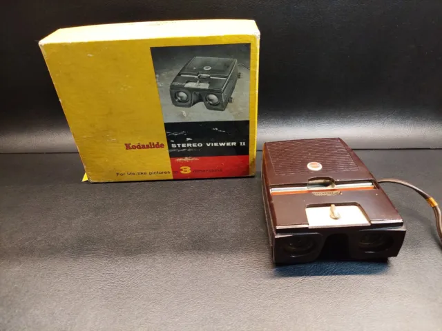 Visor de diapositivas realista vintage Kodak Kodaslide hecho en EE. UU.
