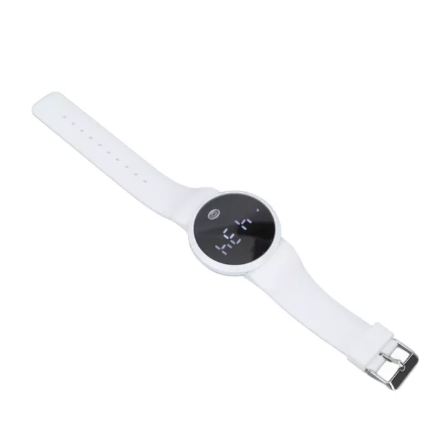 Orologio LED (Bianco) Casual LED Orologio LED Rotondo Touch Screen Elegante Aggiornato Facile da