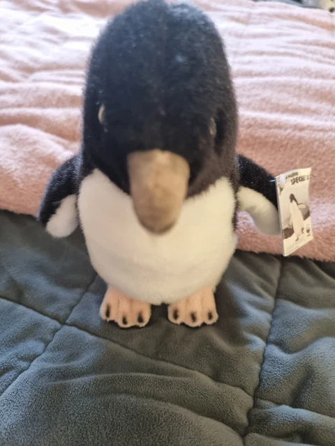 WWF ADELIE PENGUIN Endangered Species Soft Toy Plush £10.00 - PicClick UK