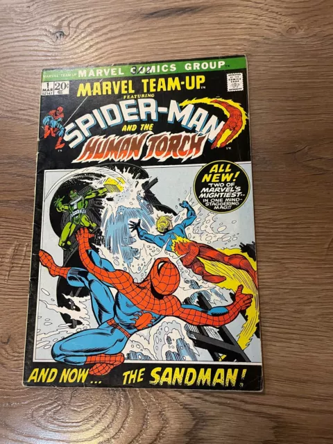 Marvel Team-Up #1 - Marvel Comics - 1972 - Back Issue