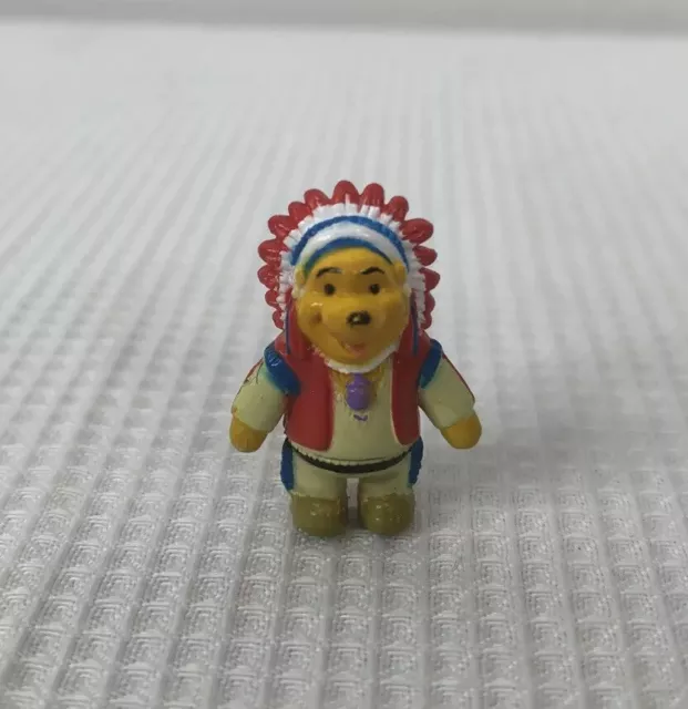 Disney Parks Collector Pack Winnie The Pooh Native Dress Mini Figure Disney EUC