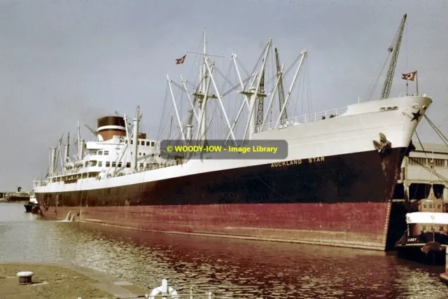 mc1754 - Blue Star Frachtschiff - Auckland Star, Baujahr 1958 - Foto 6x4