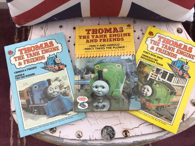 VINTAGE 1980S THOMAS The Tank Engine & Friends Ladybird Books X3 £5.00 ...