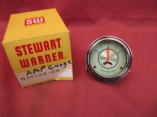 Stewart Warner 82855p Ammeter 60-0-60