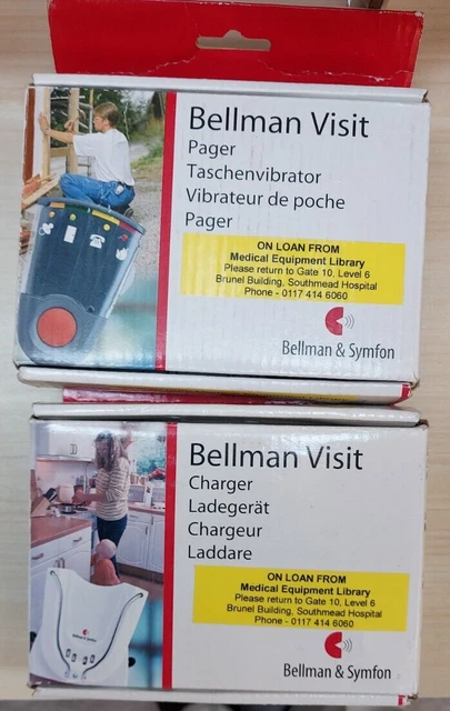 Pacchetto caricabatterie ricevitore cercapersone e cercapersone Bellman & Symfon