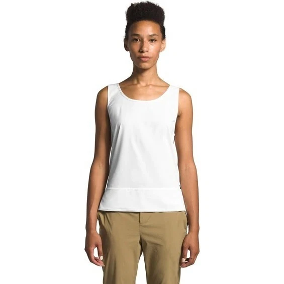 The North Face Explore City white Tank Sz L