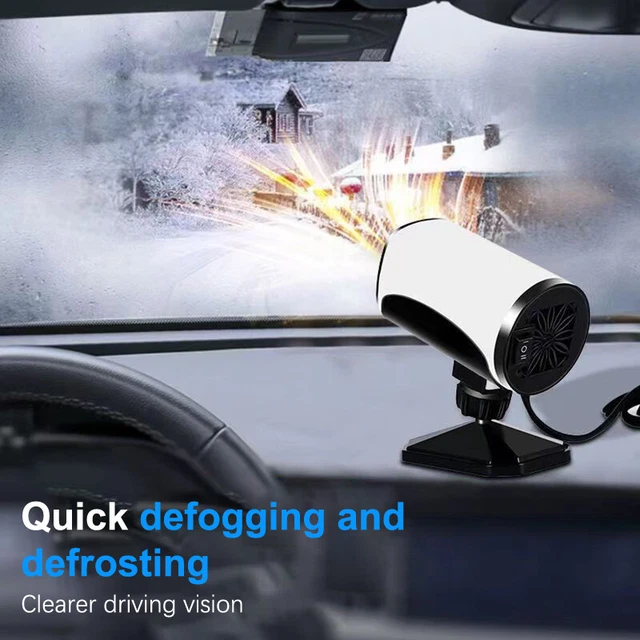 PORTABLE CAR HEATER 12/24V 120W Heating Fan Windscreen Defroster Demister  $19.75 - PicClick AU