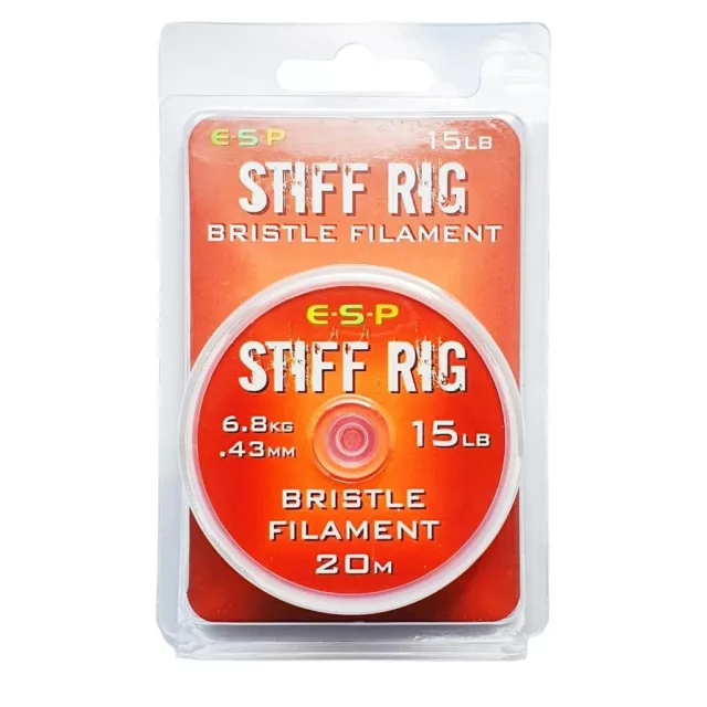 ESP Stiff Rig Bristle Filament All Sizes