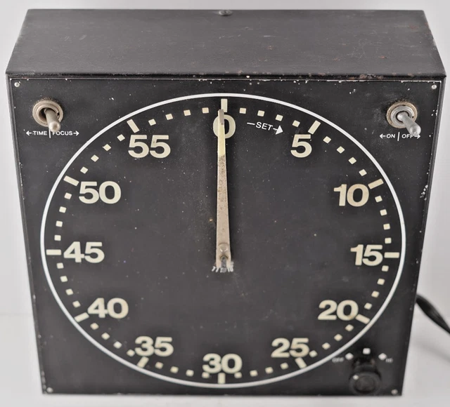 Minuterie Chambre Noire GraLab Modèle 300 - 60 Min, Vintage, Matériel Photo Labo