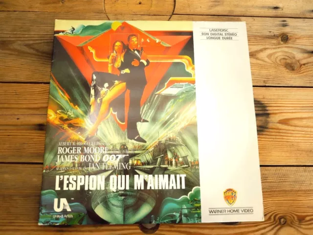 L'espion Qui M'aimait Laserdisc Pal Ld Ex Cover Ex Original 1977