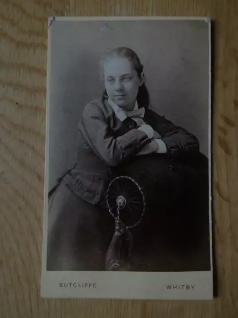 1877 CDV Photo by Frank Meadow Sutcliffe, Whitby of  'Dora G Robinson'