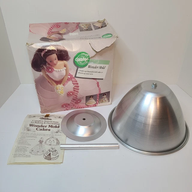 Wilton Doll Classic Wonder Mold Kit Barbie Princess Doll Shape Cake Pan Set Wilton Doll Classic Wonder Mold Kit Barbie Princess Doll Shape Cake Pan Set