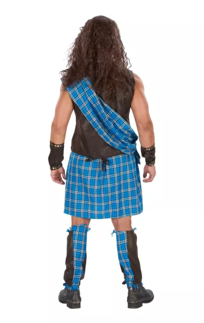 Herren Schottischer Krieger Schotte Filmkostüm Braveheart Scottish Warrior 3