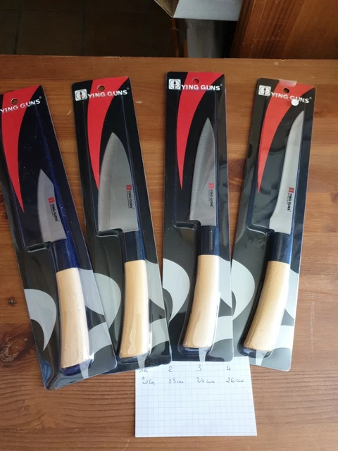 Couteau De Chef En Acier Inoxydable Fusine™ Ying Guns, Lame