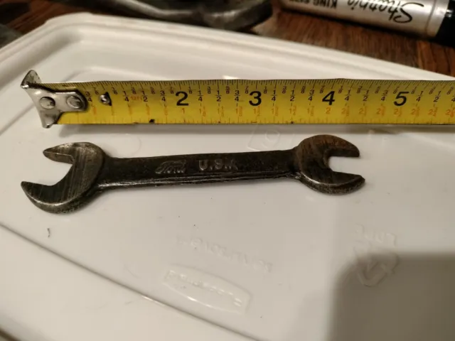 Ford Script Logo USA M Open End Wrench Plain No Nominated Sizes Vintage