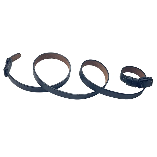 Élingue De Fusil Vintage Heckler & Koch HK - Cuir Allemand Militaire D'époque, Pour Fusils Et Carabines