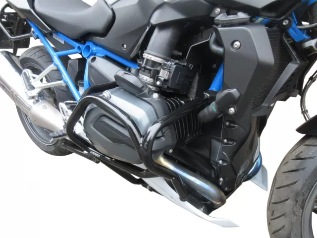 Defensa protector de motor Heed BMW R 1200 R / R 1200 RS (2015 - 2018) - Negro