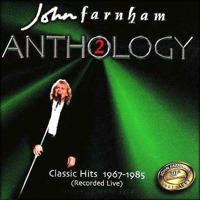 JOHN FARNHAM "Anthology 2: Classic Hits 1967-1985 (Recorded Live)" 1997 16Trk CD