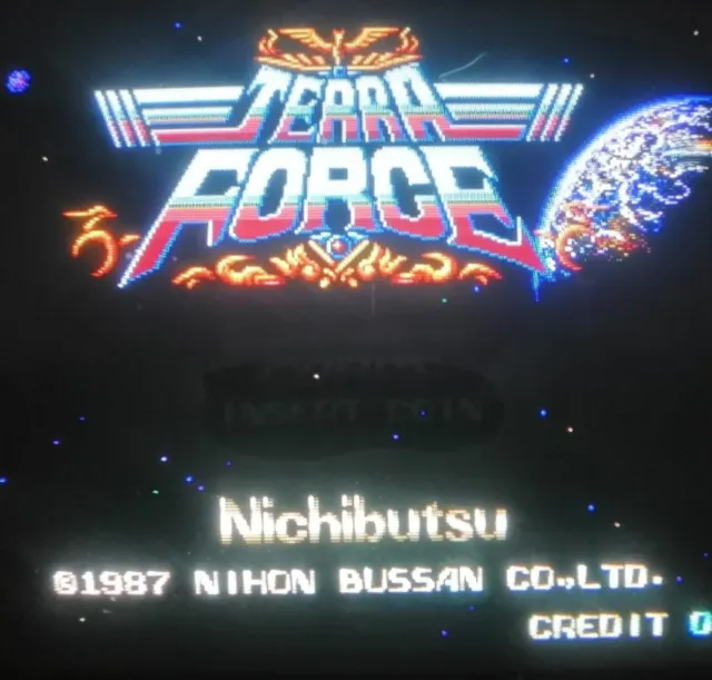 TERRA FORCE - by NICHIBUTSU - Classic Game Pcb Jamma Arcade Working VINTAGE Boot