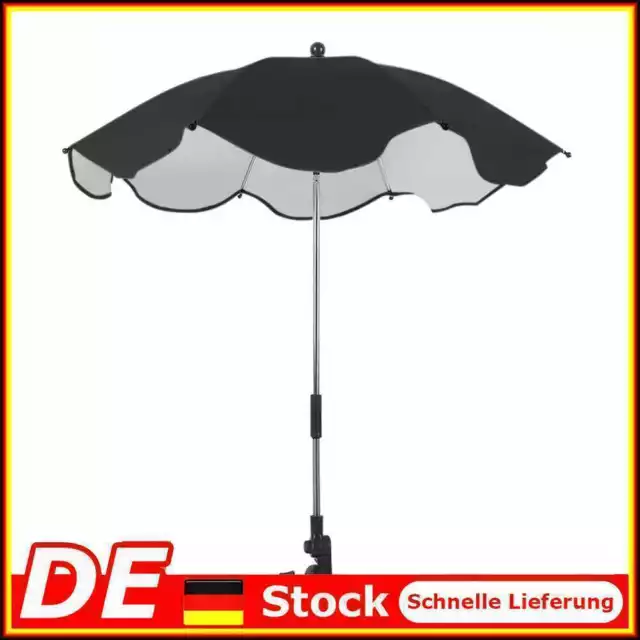 Anti-UV-Baby-Regenschirm, wasserdicht, Kinderwagen, Sonnenschirm, Sonnenschirm