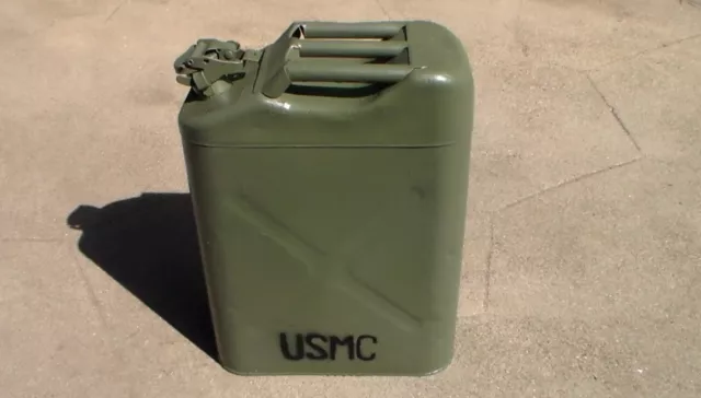 Vintage Old Relic WW2 era US Marine Corps USMC Jerry Can (USED)