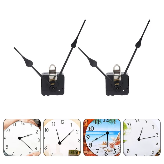 Lot De 20 Crochets Métalliques Pour Horloge Murale - Pièces De Réparation Et Mécanisme De Montre En Métal Argenté