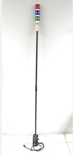 Andon 5000603 Tower Light Red/Blue/Green 60Hz 110V 4-Watt 65 3/8" OAL