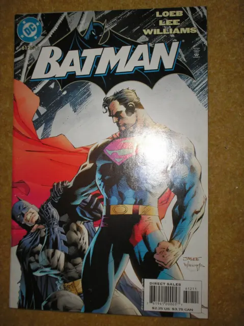 Batman # 612 Hush Poison Ivy Superman Jeph Loeb Jim Lee $2.25 2003 Dc Comic Book