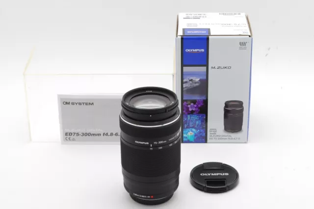 【Mint in Box】Olympus M.Zuiko Digital ED 75-300mm f/4.8-6.7 II From Japan #2429