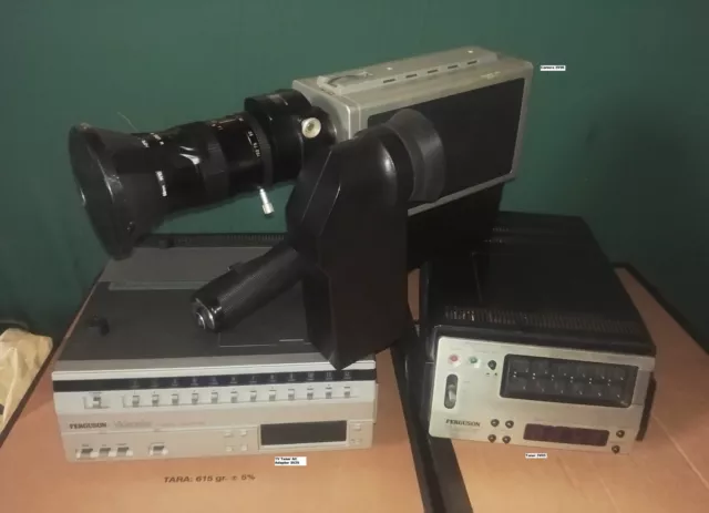 Vtg Ferguson Videostar Portable Camera & Cassette Recorder