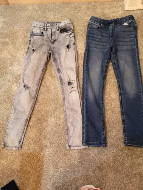 Boys Jeans Age 11 Two Pairs