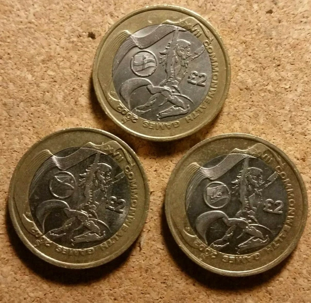 GB £2 Coins Commemoratives (Circulated)