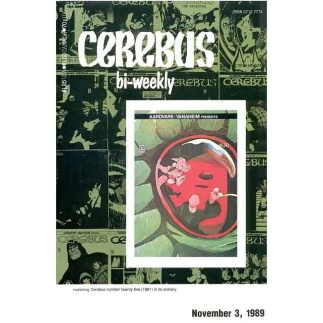 Cerebus Bi-Weekly #25 in Very Fine condition. Aardvark-Vanaheim comics [g